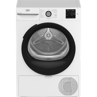 Beko Bm3t38220x - Warmtepompdroger - 8 Kg - 64 Db - Energieklasse D - Wit | Welhof; Dé Outlet Store Van De Benelux