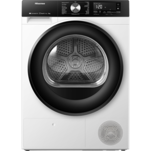 HISENSE DH3S802BW3 -  Warmtepompdroger - 8 kg - 64 dB - Energielabel C