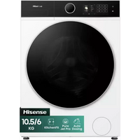 Hisense Wd5i1045bwq – Was-droogcombinatie – 10.5 Kg Wassen – 6 Kg Drogen – 1400 Tpm – Inverter – Autodose – Steam – Wifi | Welhof; Dé Outlet Store Van De Benelux