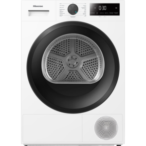 HISENSE DH1i800BWCENB/X - 8 kg - 64 dB - Energielabel C Warmtepompdroger