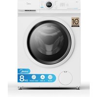 Midea Mf10ew80b - Wasmachine - 8 Kg - 1400 Tpm - Energieklasse A | Welhof; Dé Outlet Store Van De Benelux
