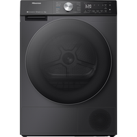 Hisense Dh5s102bb - Warmtepompdroger - 10 Kg - 64 Db - Energieklasse C - Zwart | Welhof; Dé Outlet Store Van De Benelux